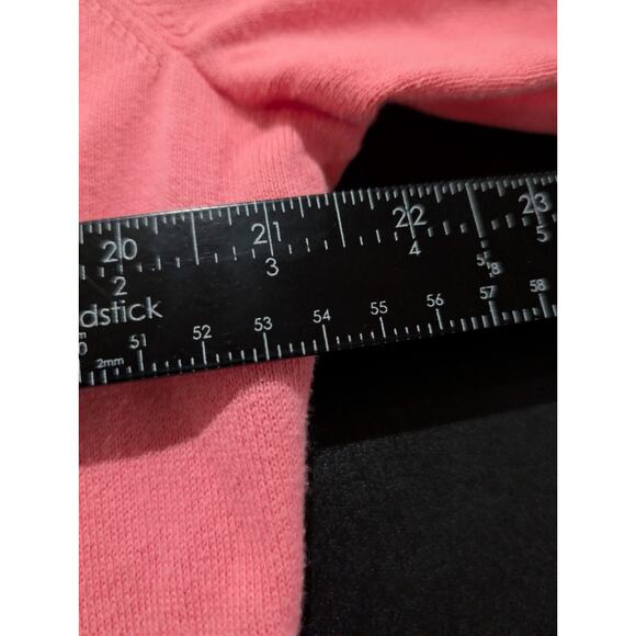 Lands' End Cardigan Sweater Pink Women's Knit 100% Supima Cotton Women's Size 1X - Picture 11 of 12